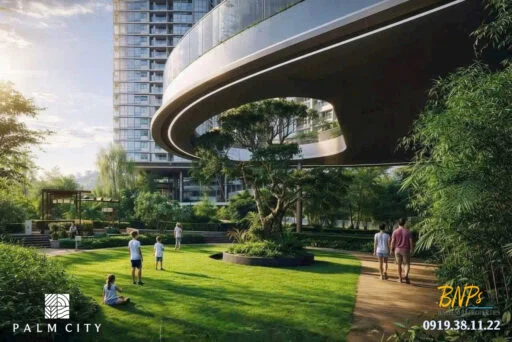 Hình ảnh phối cảnh tiện ích Palm City Thủ Đức