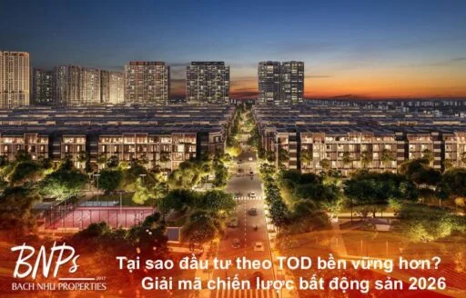 Tại sao đầu tư theo TOD bền vững hơn? Giải mã chiến lược bất động sản 2026