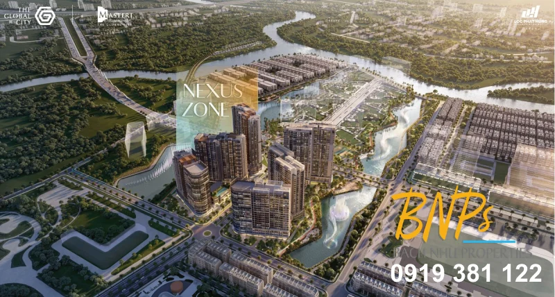 Tổng quan dự án và sức hút từ phân khu Nexus Zone Masteri Cosmo Central - Bách Như Properties - BNPs