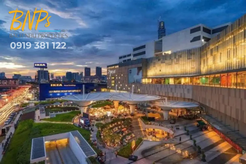 Tổng quan quy mô kỷ lục của trung tâm thương mại The Global City - Bách Như Properties - BNPs