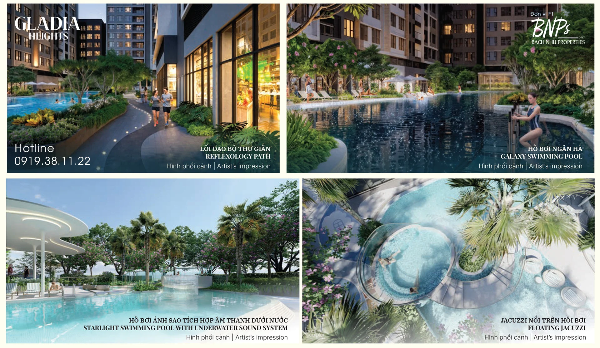 Tiện Ích Gladia Heights Đẳng Cấp Thượng Lưu – Chuẩn Sống Xanh Đích Thực