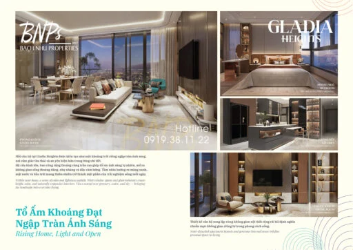 Hình phối cảnh 3D Gladia Heights Khang Điền