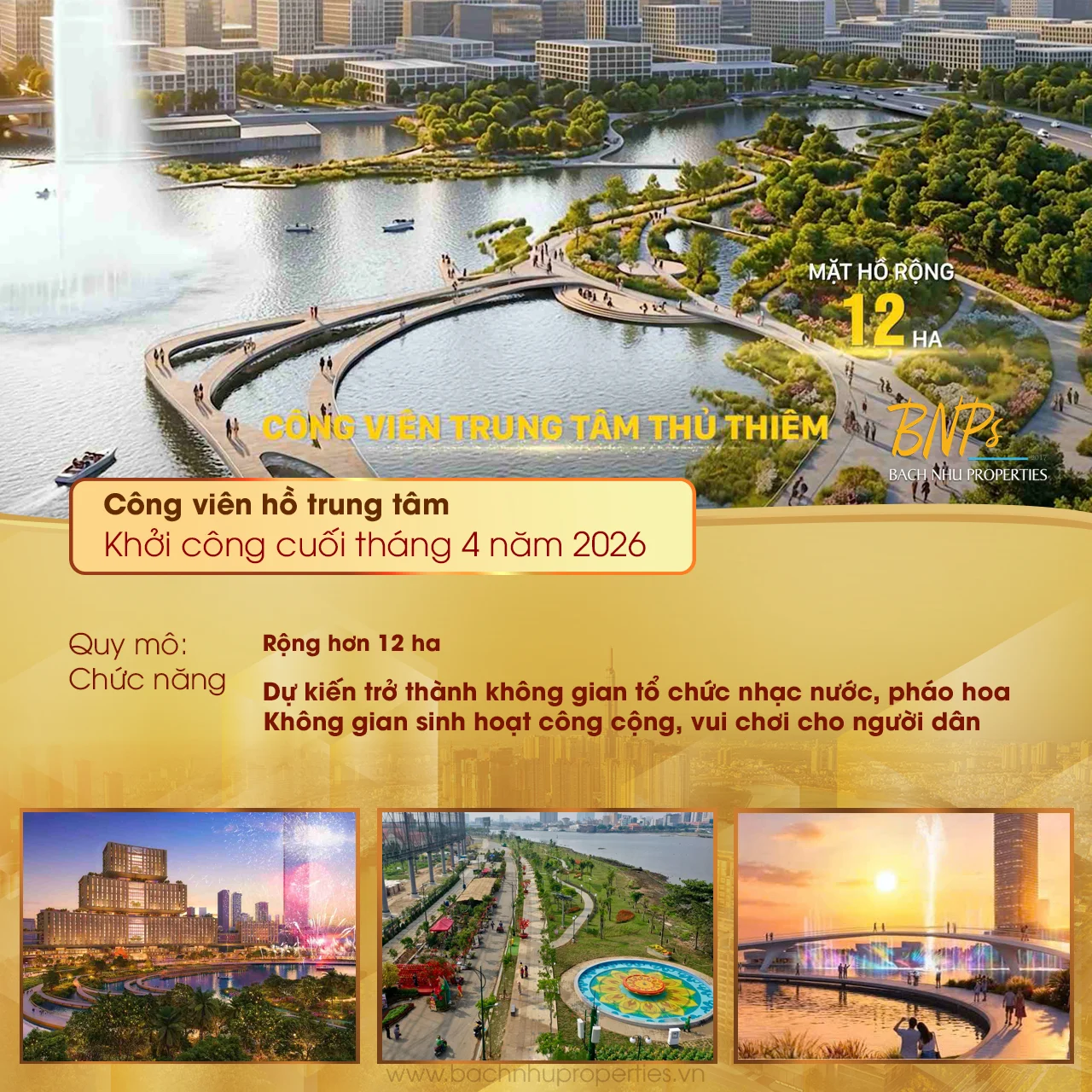 Thủ Thiêm 2026 – 2030: Kỷ nguyên vươn mình của đại đô thị di sản tương lai - Bách Như Properties - BNPs