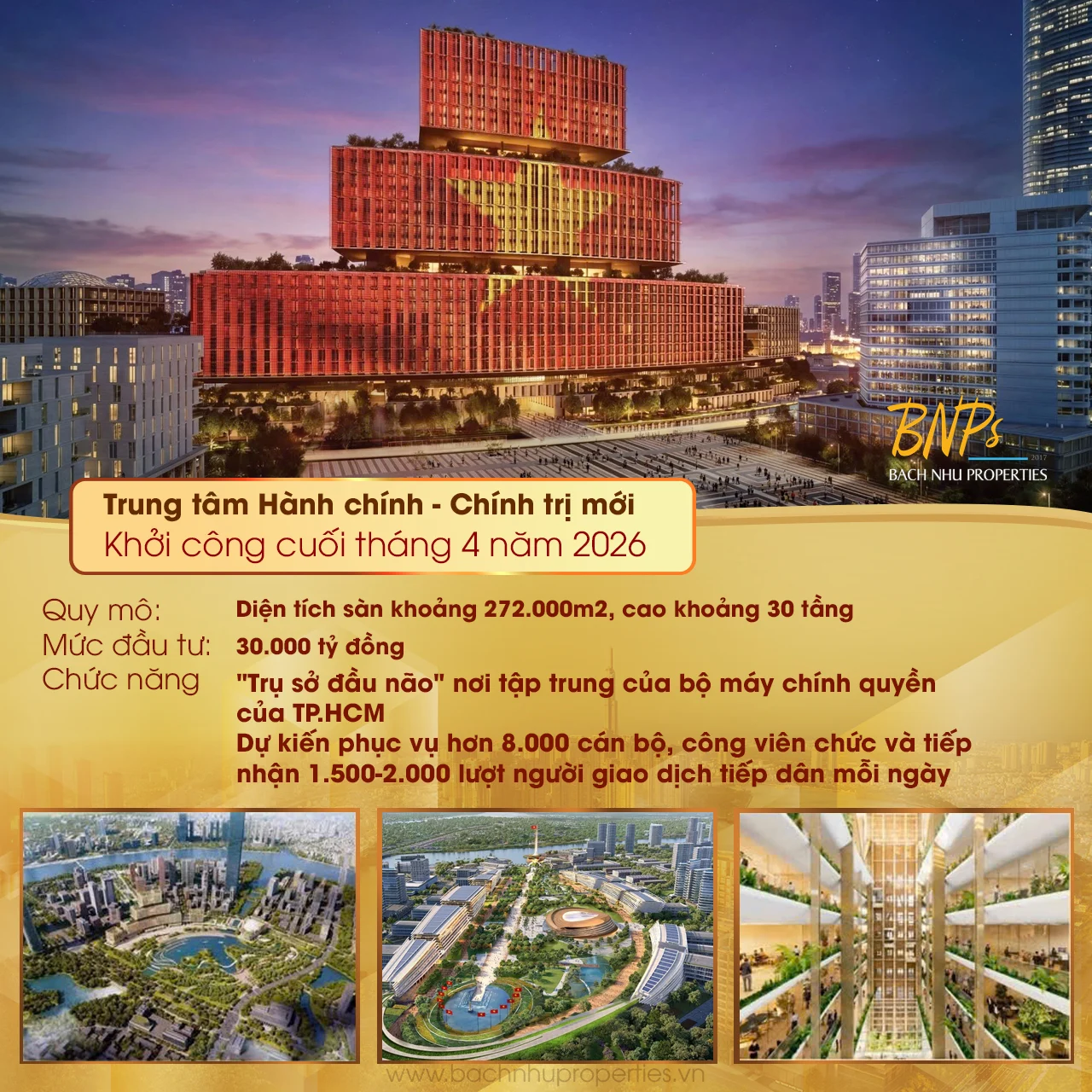Thủ Thiêm 2026 – 2030: Kỷ nguyên vươn mình của đại đô thị di sản tương lai - Bách Như Properties - BNPs