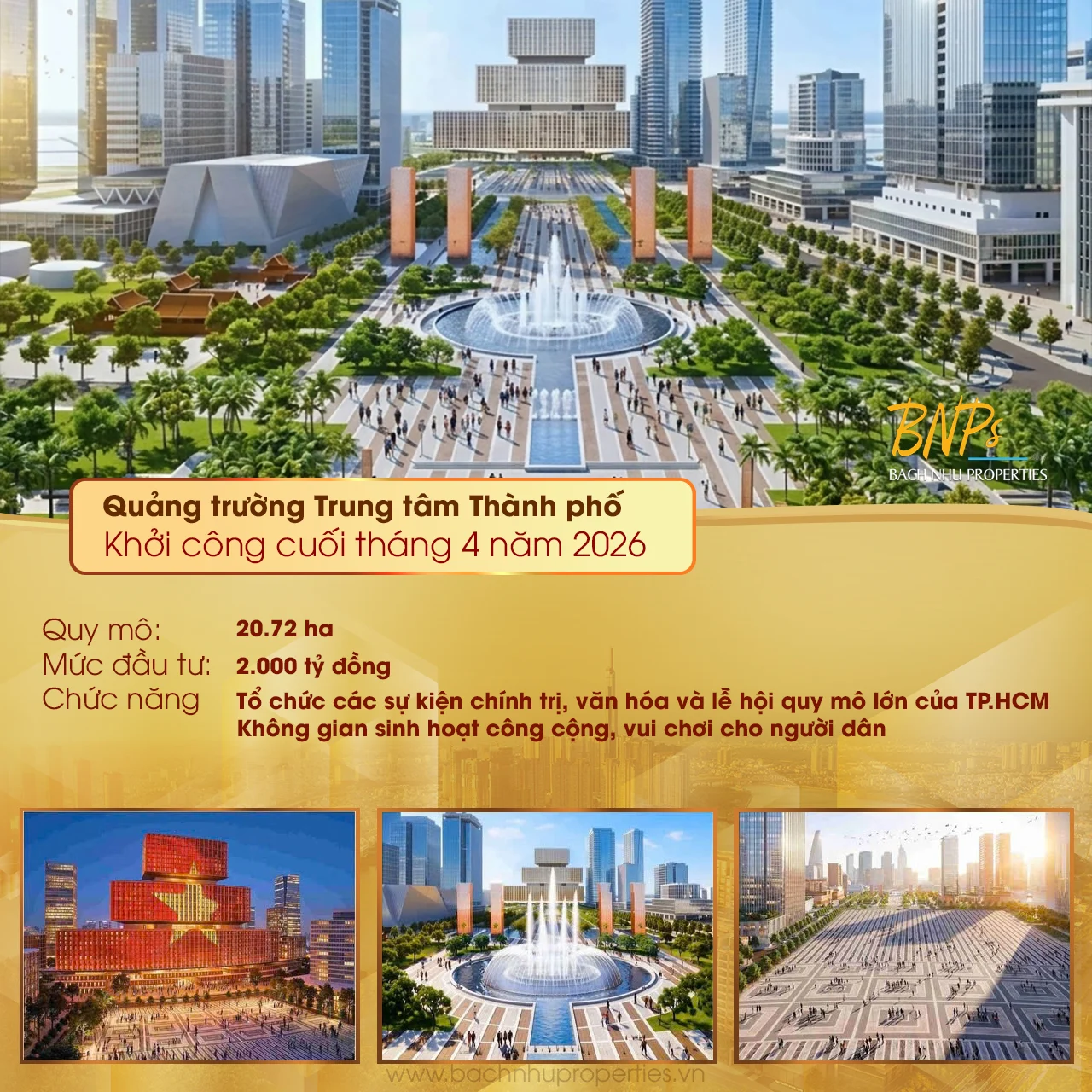 Thủ Thiêm 2026 – 2030: Kỷ nguyên vươn mình của đại đô thị di sản tương lai - Bách Như Properties - BNPs
