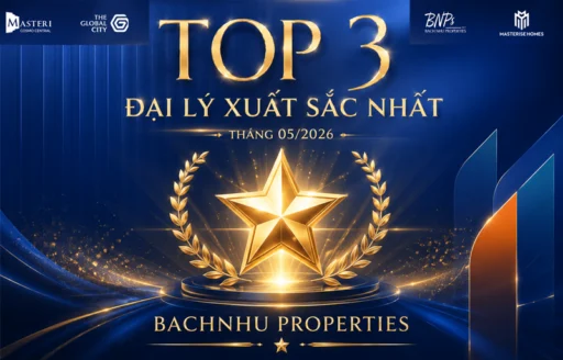Top 3 đại lý Masteri Cosmo Central T5/2026: Bách Như Properties khẳng định phong độ đỉnh cao