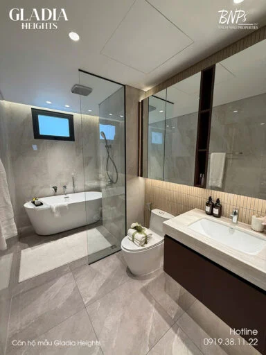 Hình ảnh mẫu phòng toilet Gladia Heights