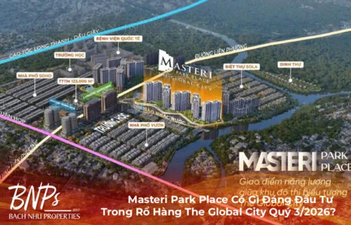Masteri Park Place Có Gì Đáng Đầu Tư Trong Rổ Hàng The Global City Quý 3/2026?