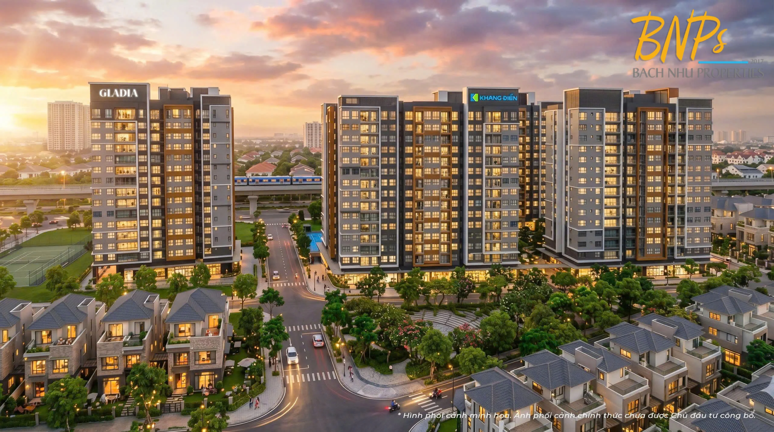 Tiềm năng tăng giá Gladia Heights - Bách Như Properties - BNPs