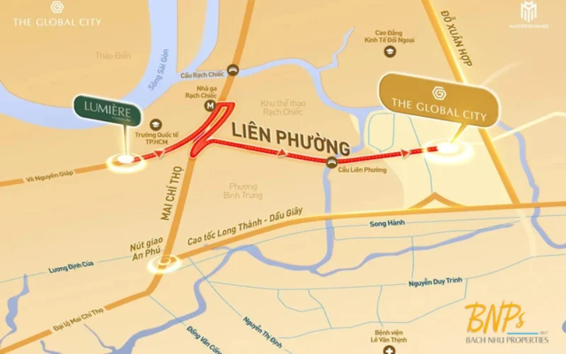 Tổng Quan Quy Hoạch Tuyến Đường Liên Phường Toàn Tuyến - Bách Như Properties - BNPs