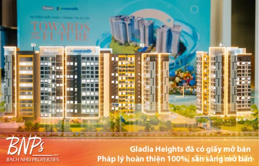 Gladia Heights có giấy phép không Pháp lý hoàn thiện 100%, sẵn sàng mở bán - Bách Như Properties - BNPs