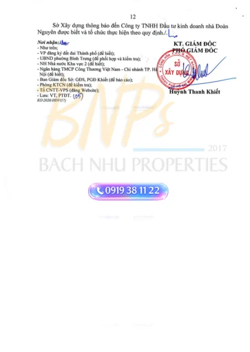 Gladia Heights có giấy phép không Pháp lý hoàn thiện 100%, sẵn sàng mở bán - Bách Như Properties - BNPs