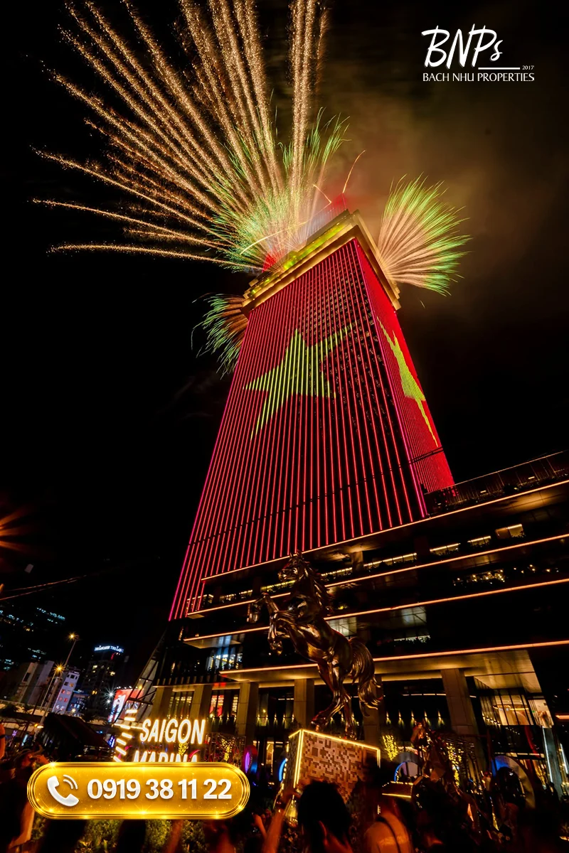 Kỷ niệm 50 năm ngày Thành phố mang tên Bác Đêm đại tiệc ánh sáng rực rỡ bên dòng sông Sài Gòn - Bách Như Properties - BNPs