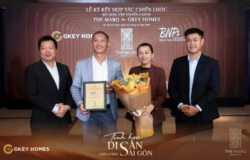 Lễ Ký Kết Hợp Tác Chiến Lược Bách Như Properties và Gkey Homes phân phối dự án The MarQ Quận 1