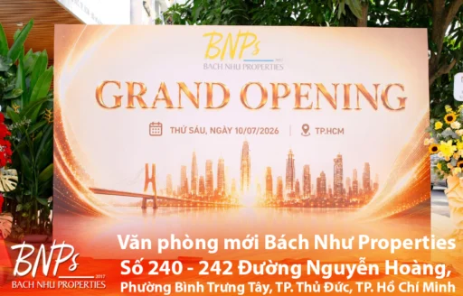 Văn phòng mới Bách Như Properties: Tưng bừng khai trương trụ sở chiến lược tại TP. Thủ Đức