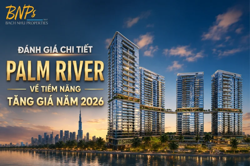 Đánh Giá Chi Tiết Palm River Về Tiềm Năng Tăng Giá Năm 2026 - Bách Như Properties - BNPs