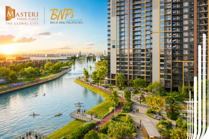 So sánh dự án căn hộ Palm City và Masteri Park Place CT5 - Bách Như Properties - BNPs