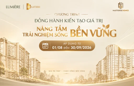 Chính sách Masterise Homes tháng 9/2026 - Bách Như Properties - BNP's