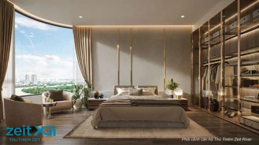 Phối cảnh căn hộ Thủ Thiêm Zeit River