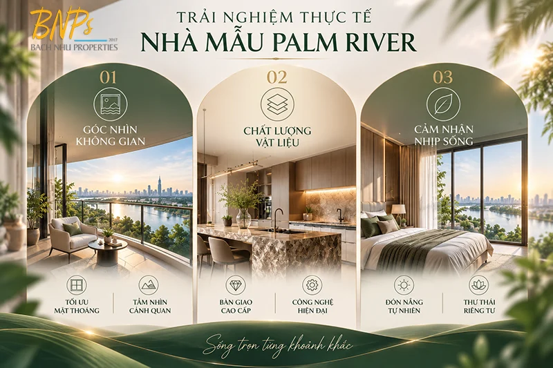 Sự Kiện Ra Mắt Nhà Mẫu Palm River Chạm Vào Chuẩn Sống Nghỉ Dưỡng Thực Tế - Bách Như Properties - BNP's
