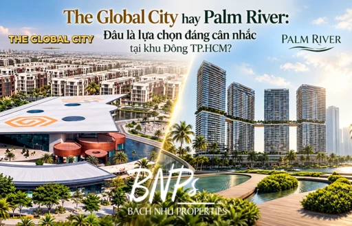 The Global City hay Palm River: Đâu là lựa chọn đáng cân nhắc tại khu Đông TP.HCM? Bách Như Properties - BNP's
