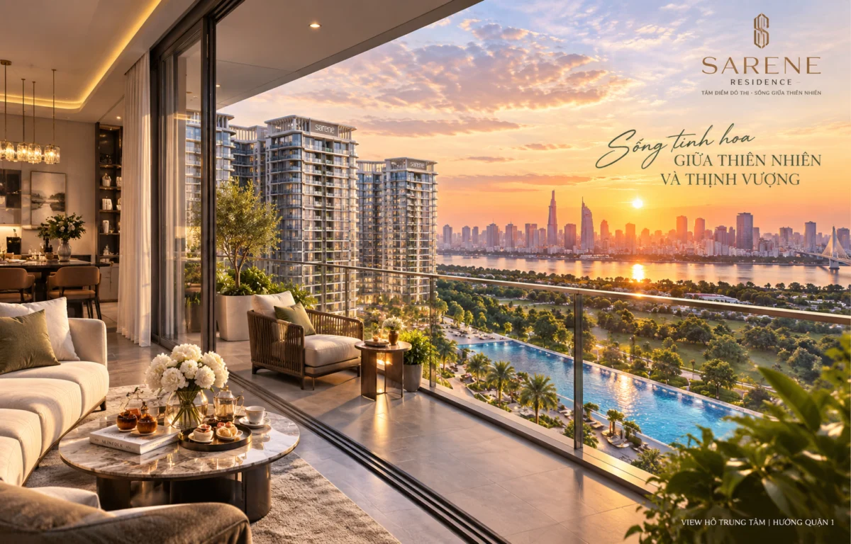 Thống kê những tiện ích xung quanh Sarene Residence