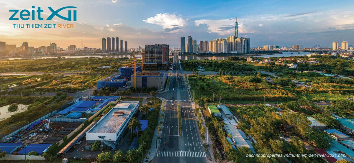 Vị Trí Kim Cương Thủ Thiêm Zeit River – Tọa Độ "Vàng" Lõi Trung Tâm Thủ Thiêm