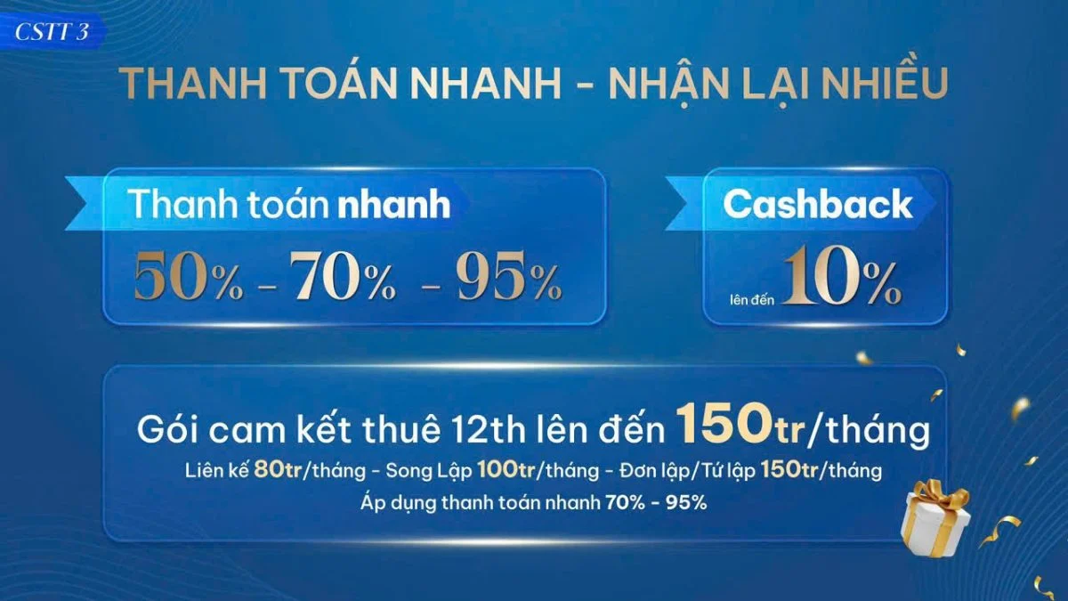 Thông tin các chính sách thanh toán Gladia Heights mới nhất tháng 10/2026