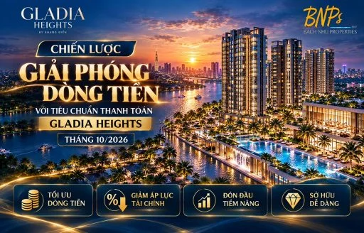 Phân Tích Chuyên Sâu Tiêu Chuẩn Thanh Toán Gladia Heights Tháng 10/2026