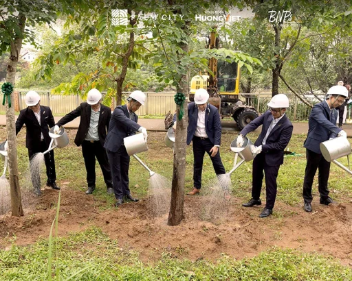 Lễ khởi công Công viên & Cung đường chạy bộ ven sông Palm City - Bách Như Properties - BNP's