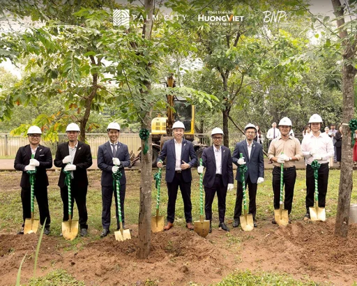 Lễ khởi công Công viên & Cung đường chạy bộ ven sông Palm City - Bách Như Properties - BNP's
