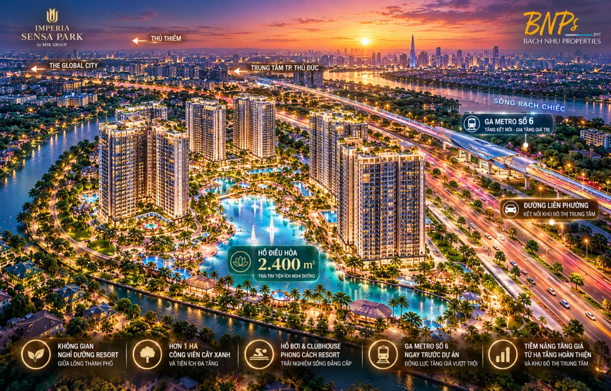 Gợi Ý Phương Án Đầu Tư Imperia Sensa Park Linh Hoạt Và Bền Vững Đợt Mở Bán Sắp Tới