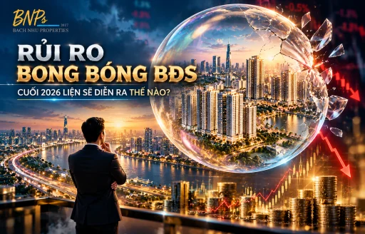 Rủi ro bong bóng BĐS cuối 2026 liệu sẽ diễn ra thế nào?